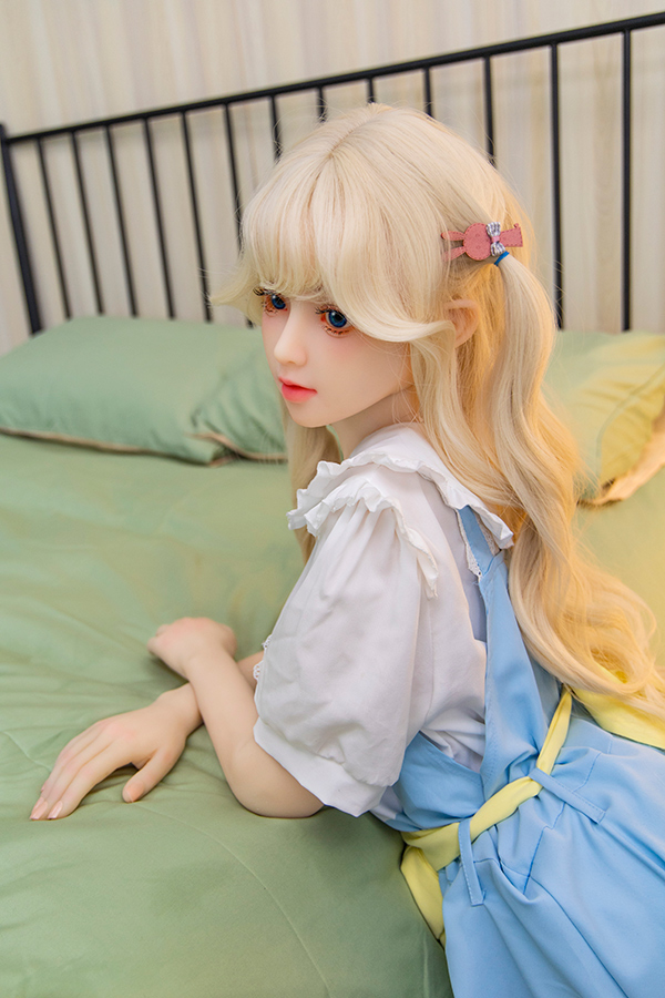 可愛い金髪少女リアルダッチワイフ通販ラブドール ラブドール少女Jane 148cm T148 B71 W52 H81 29KG 4