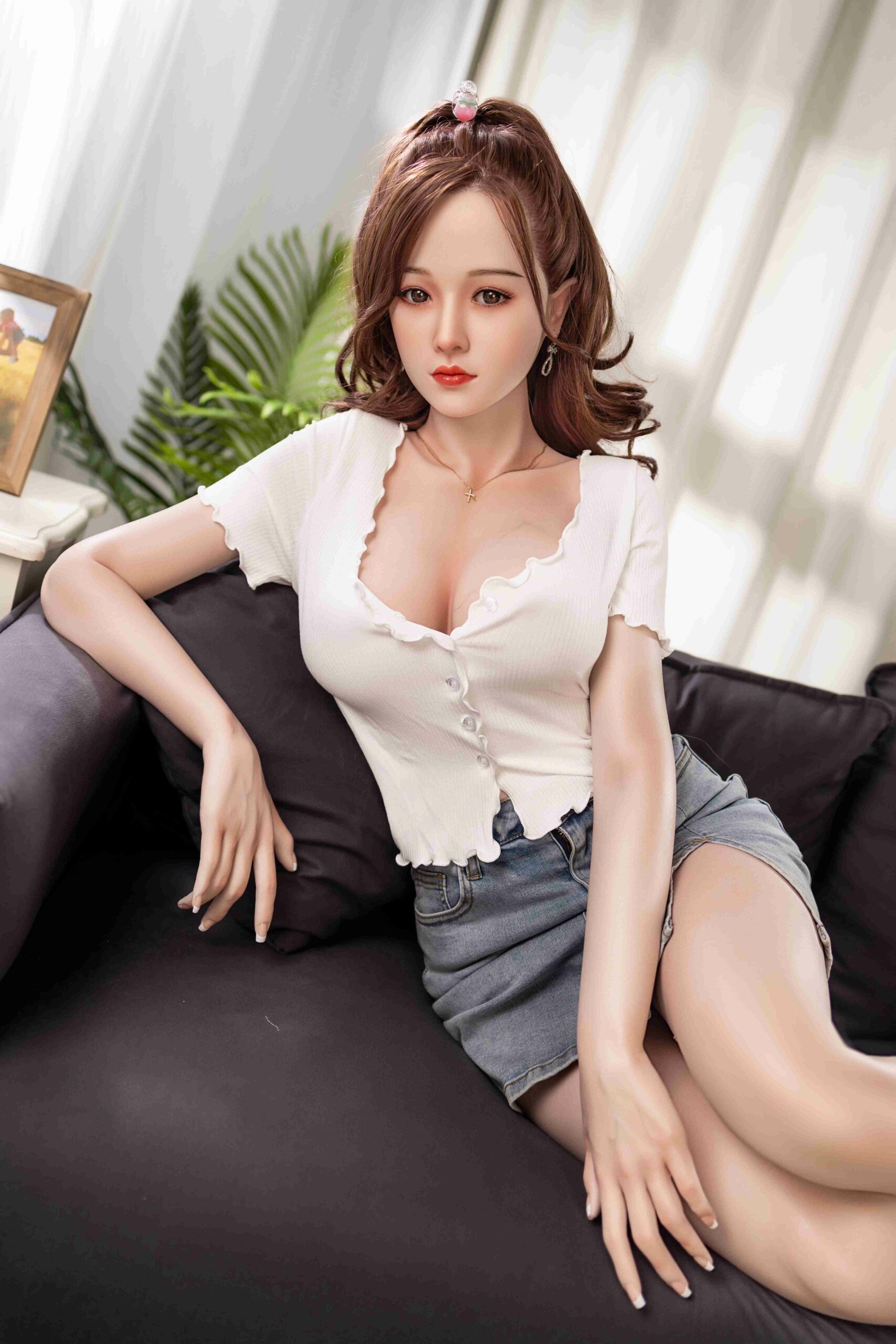精巧な作りと大乳のリアルな触感を持つラブドール 辰巳美沙子 150cm T150 B73 W48 H76 30KG 6