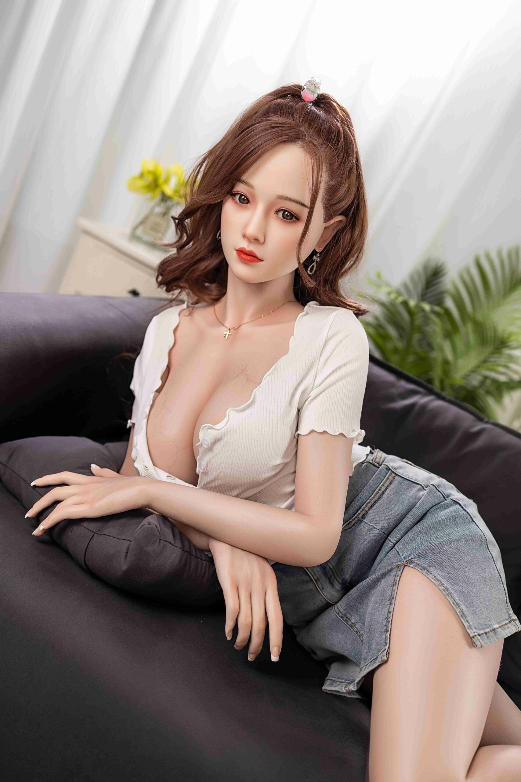 精巧な作りと大乳のリアルな触感を持つラブドール 辰巳美沙子 150cm T150 B73 W48 H76 30KG 13