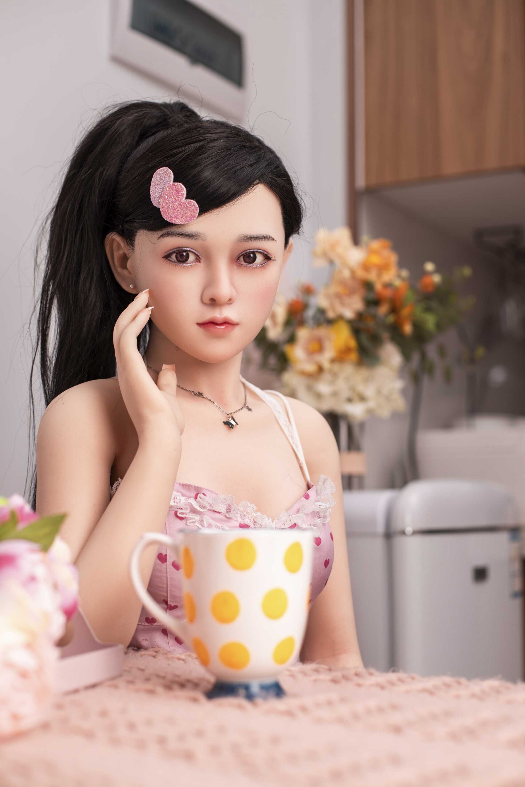 エロティックな 本物そっくり ラブドール オナニー 我妻春奈 145cm T145 B71 W51 H76 24KG 2