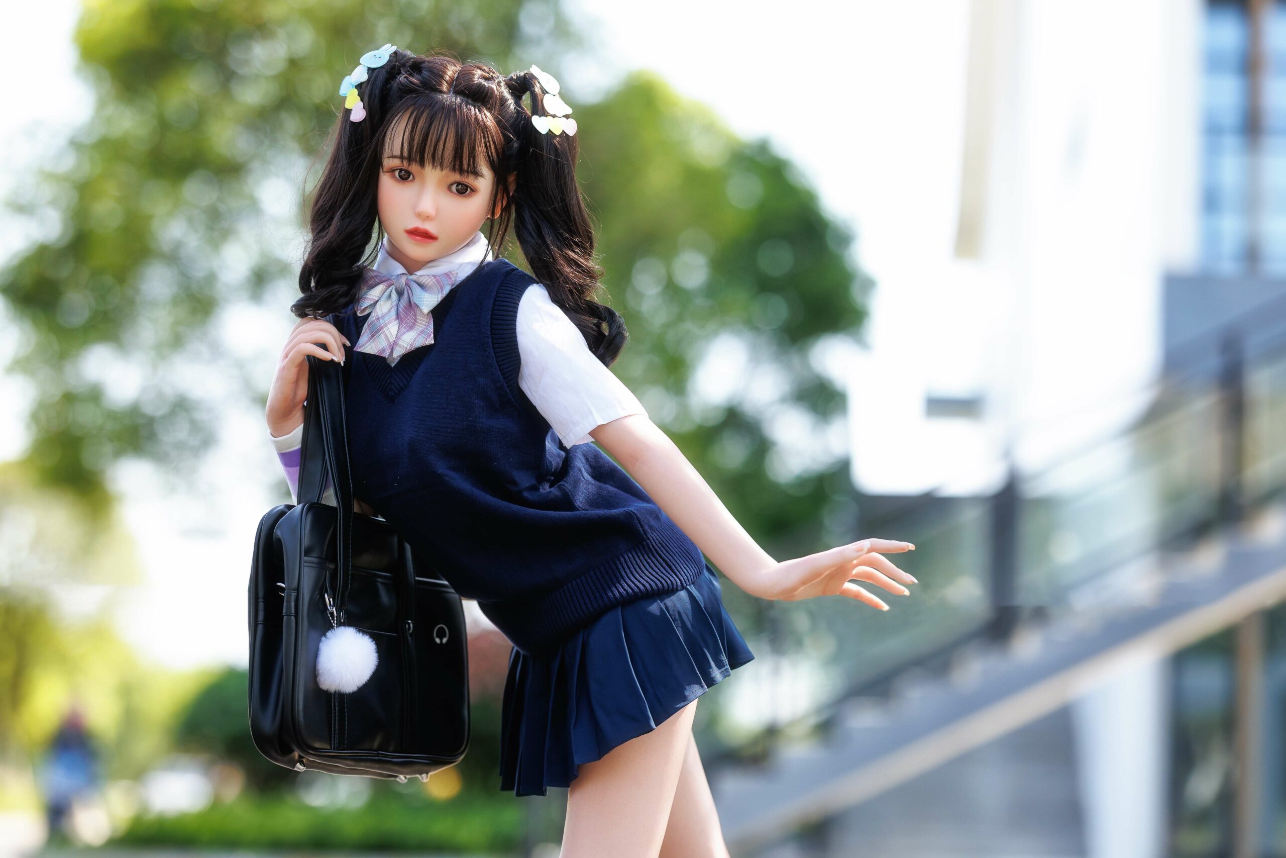 可愛い子精巧なデザインとリアルな表情の等身大ドール 沢久美子 145cm T145 B71 W51 H76 24KG 0