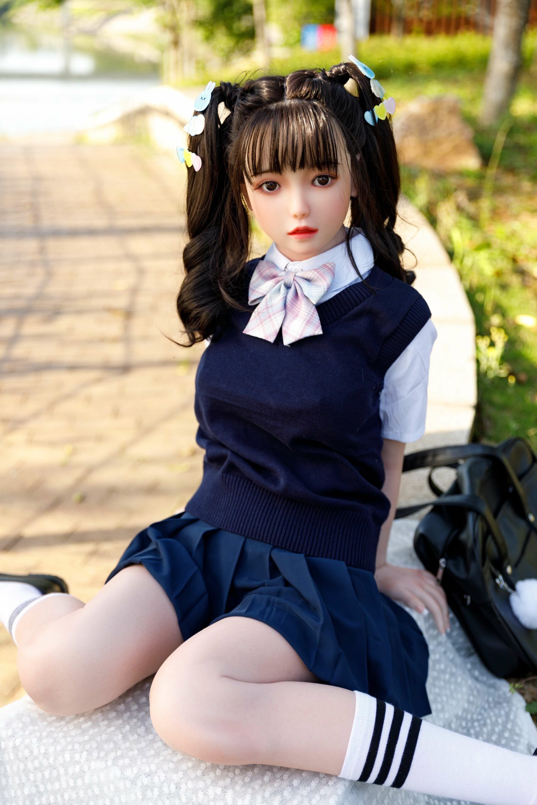 可愛い子精巧なデザインとリアルな表情の等身大ドール 沢久美子 145cm T145 B71 W51 H76 24KG 8