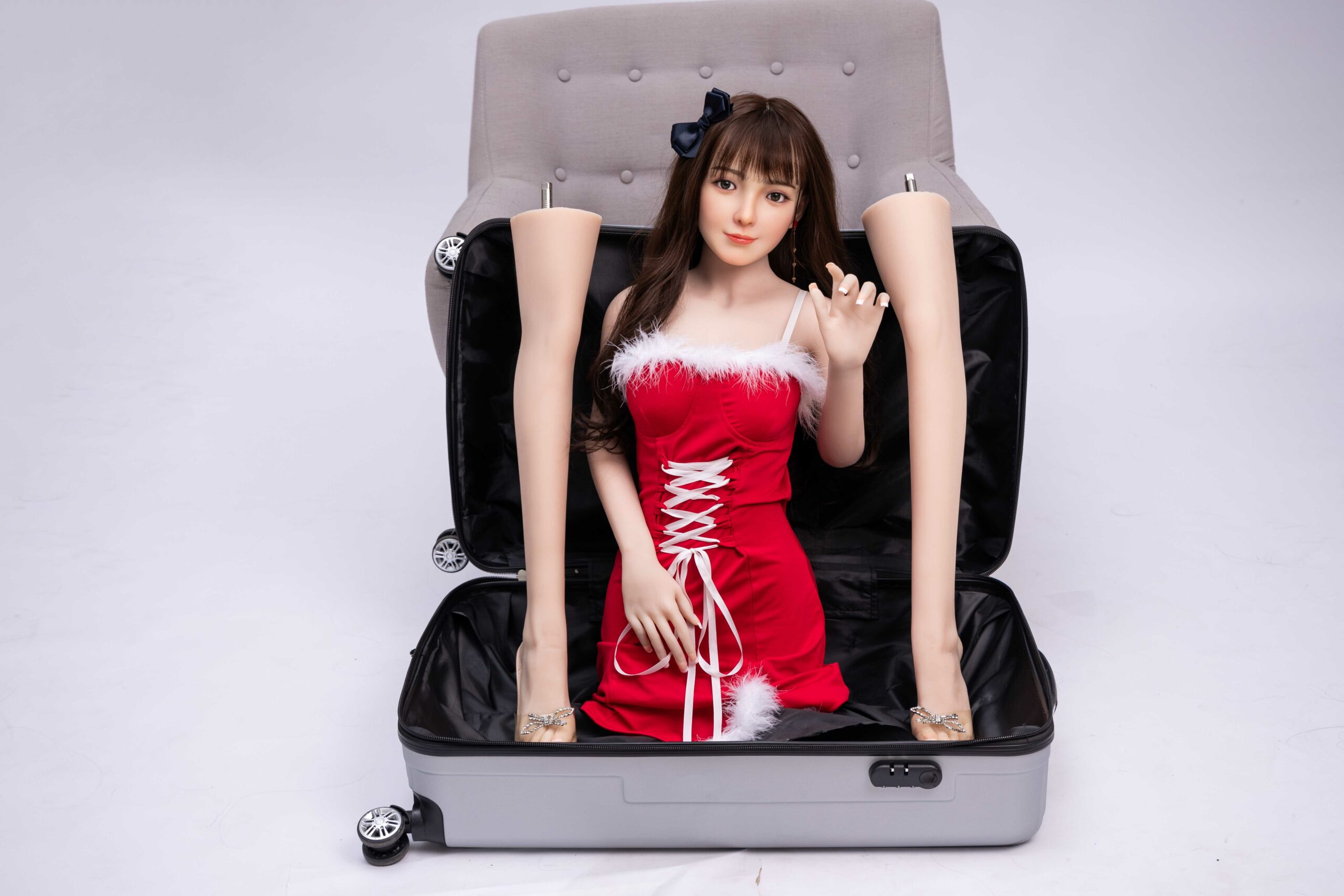 高品質シリコン素材のリアルな等身大ラブドール 米村真由美 145cm T145 B71 W51 H76 24KG 41