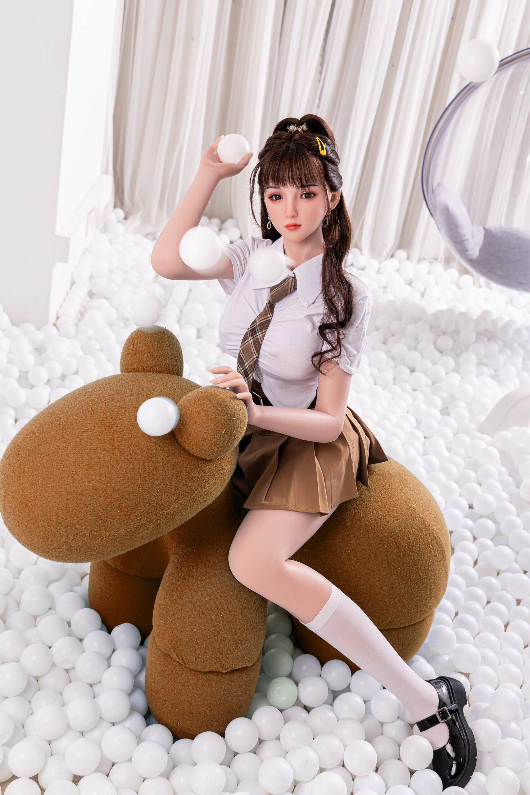 OL美しい造形とリアルな感触のシリコン製ラブドール 船橋愛子 160cm T160 B82 W54 H87 35KG 1