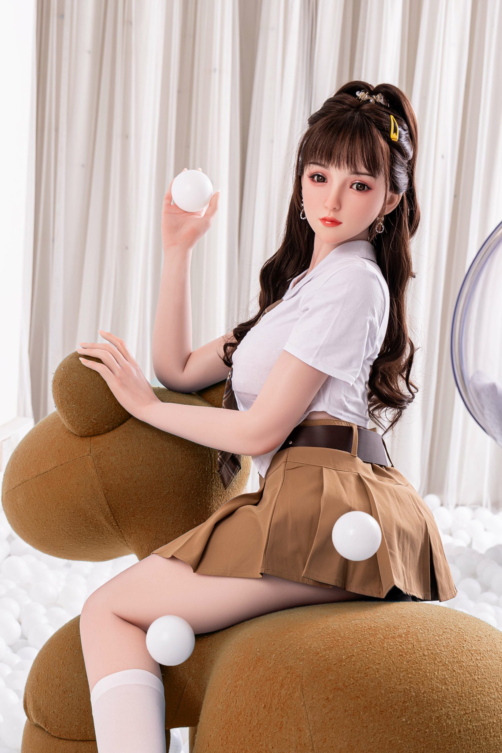 OL美しい造形とリアルな感触のシリコン製ラブドール 船橋愛子 160cm T160 B82 W54 H87 35KG 2