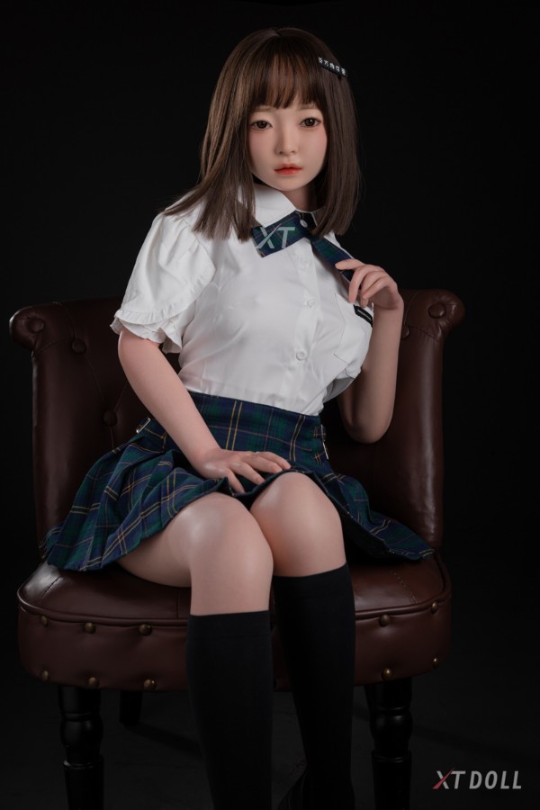JK可愛いの子最新デザイン シリコン製 ラブドール  羽鳥架純 150cm T150 B74 W52 H80 20KG 4