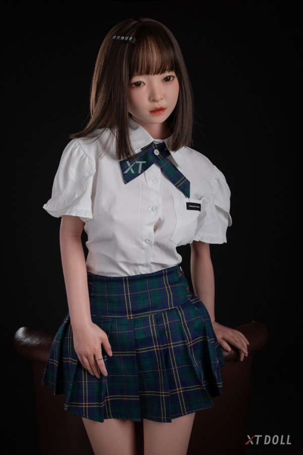 JK可愛いの子最新デザイン シリコン製 ラブドール  羽鳥架純 150cm T150 B74 W52 H80 20KG 7