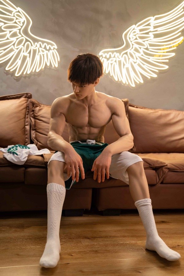 等身 大 ドール リアルな筋肉の男性用シリコン製ラブドール Sam 175cm T175 B90 W62 H82 51KG 4