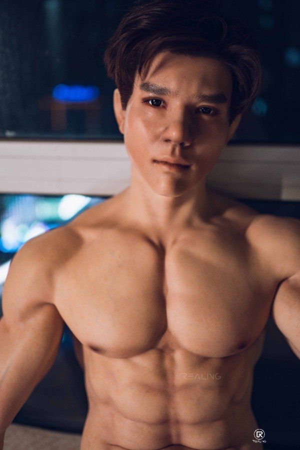 外人 sex 高級シリコン素材の筋肉質男性ドール Lambert 180cm T180 B102 W77 H90 46KG 12
