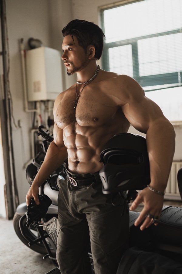 精巧な筋肉デザインと高品質シリコンの等身大ドール Xavier 183cm T183 B114 W82 H97 55KG 7