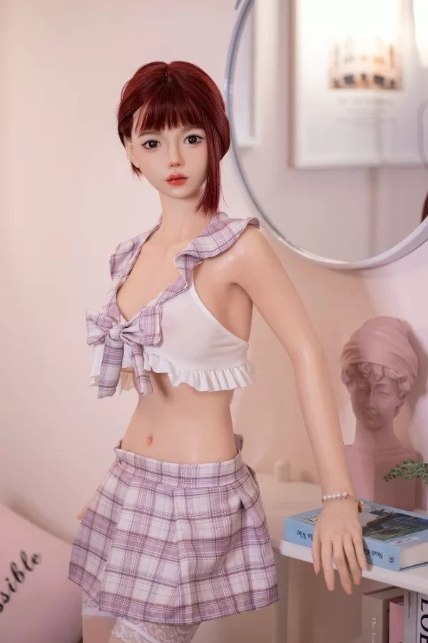 精巧なディテールとリアルな感触のシリコンラブドール 高木友美 140cm T140 B58 W45 H63 25KG 4