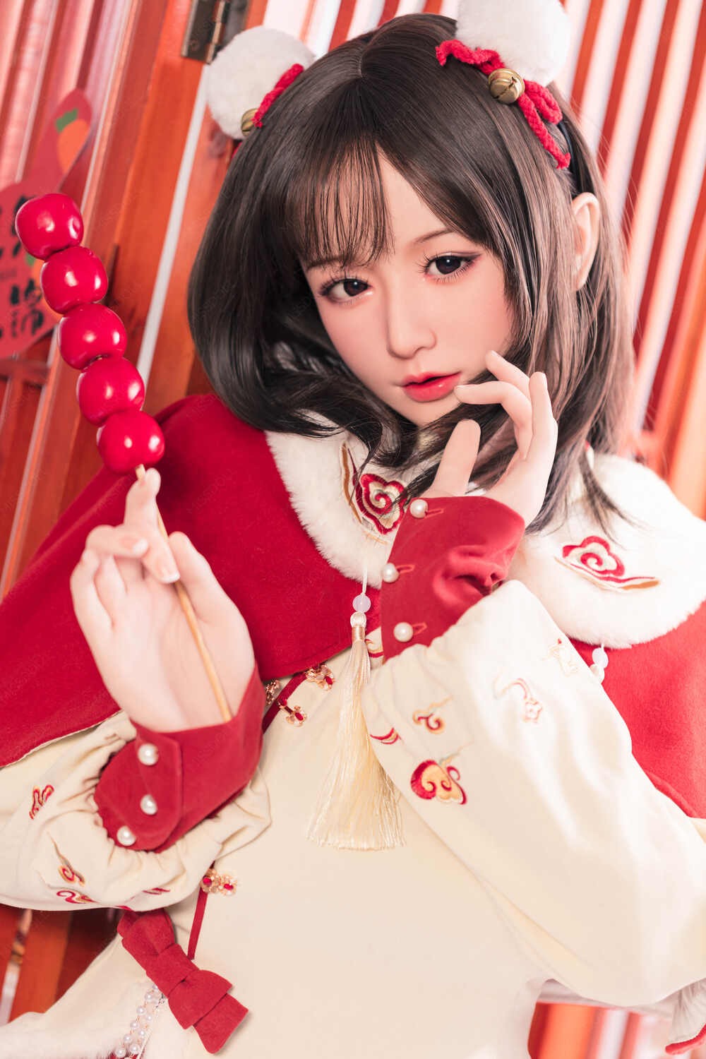 可愛いリアルな肌触りの等身大高級シリコンラブドール 尾花清子 163cm T163 B85 W62 H89 34KG 1
