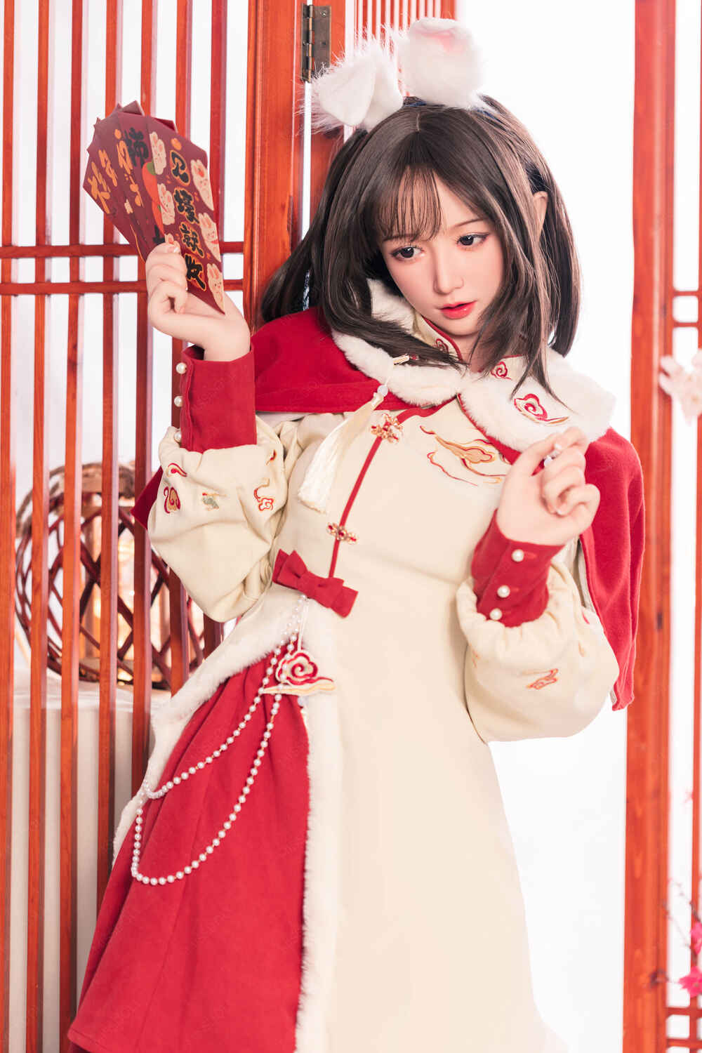 可愛いリアルな肌触りの等身大高級シリコンラブドール 尾花清子 163cm T163 B85 W62 H89 34KG 4