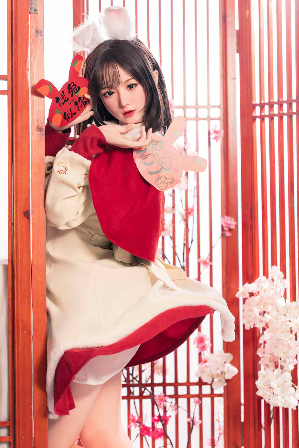 可愛いリアルな肌触りの等身大高級シリコンラブドール 尾花清子 163cm T163 B85 W62 H89 34KG 7