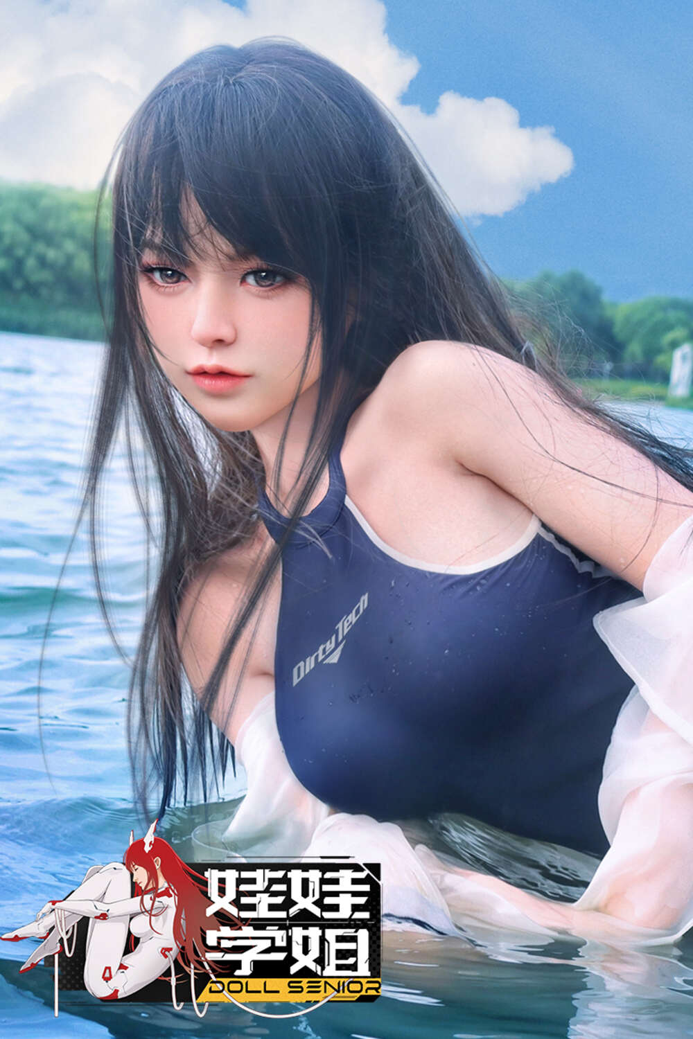 高品質シリコン セクシードールリアルな外観 自然な肌触り 武千鶴子 158cm T158 B88 W57 H86 35KG 0