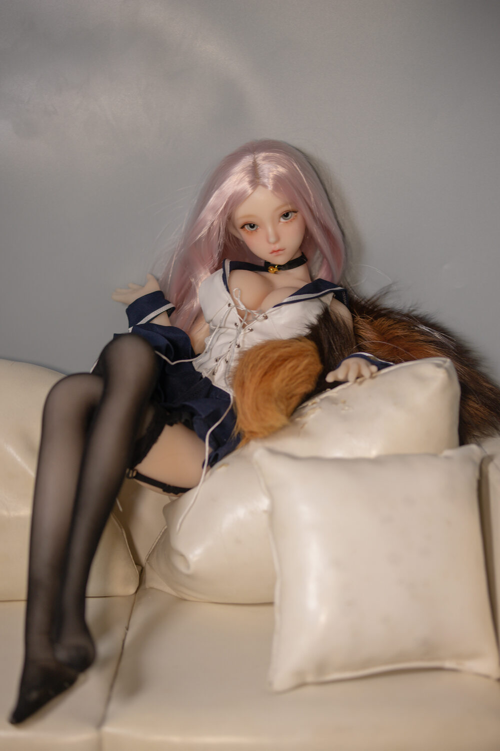 プレミアム素材のリアルドール 本物そっくりの質感 辰己莉子 60cm T60 B30 W20 H31 2.5KG 7