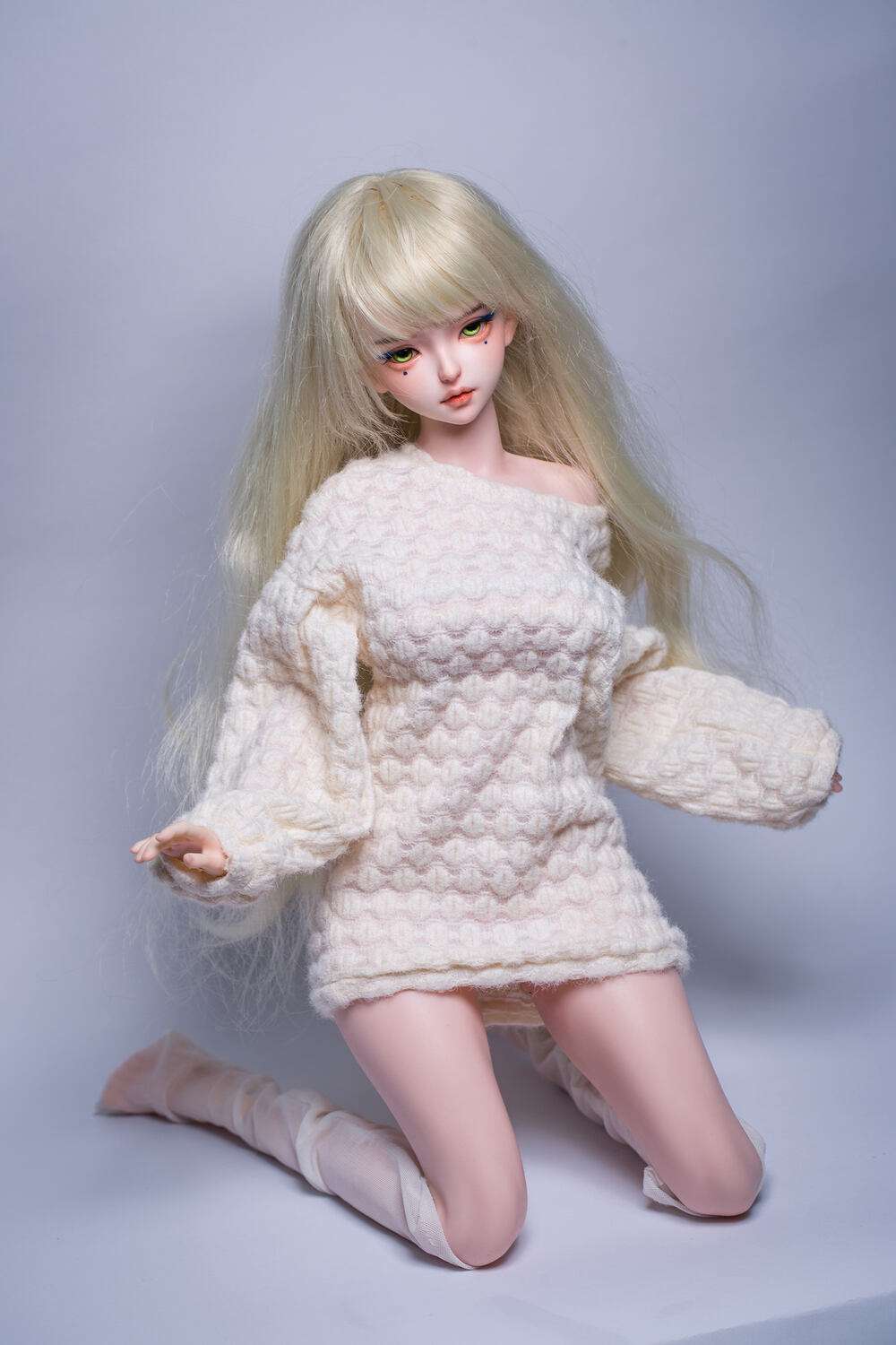 かわいい顔立ちとリアルなディテール 高品質ミニラブドール 東条さとみ 60cm T60 B27 W20 H33 2.5KG 3