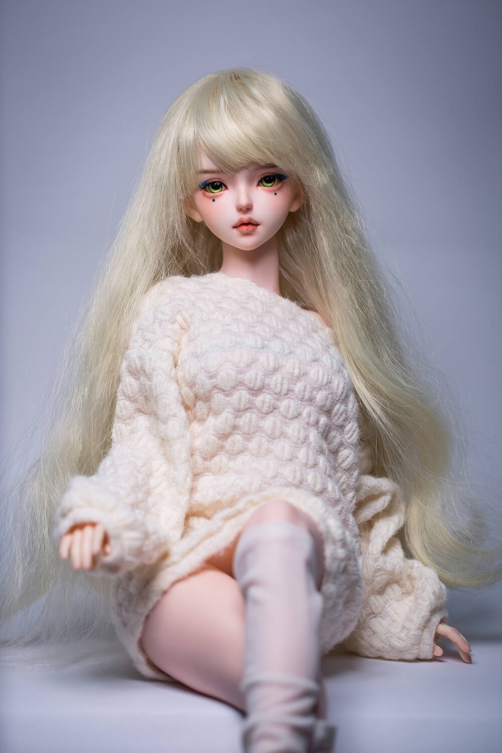 かわいい顔立ちとリアルなディテール 高品質ミニラブドール 東条さとみ 60cm T60 B27 W20 H33 2.5KG 4