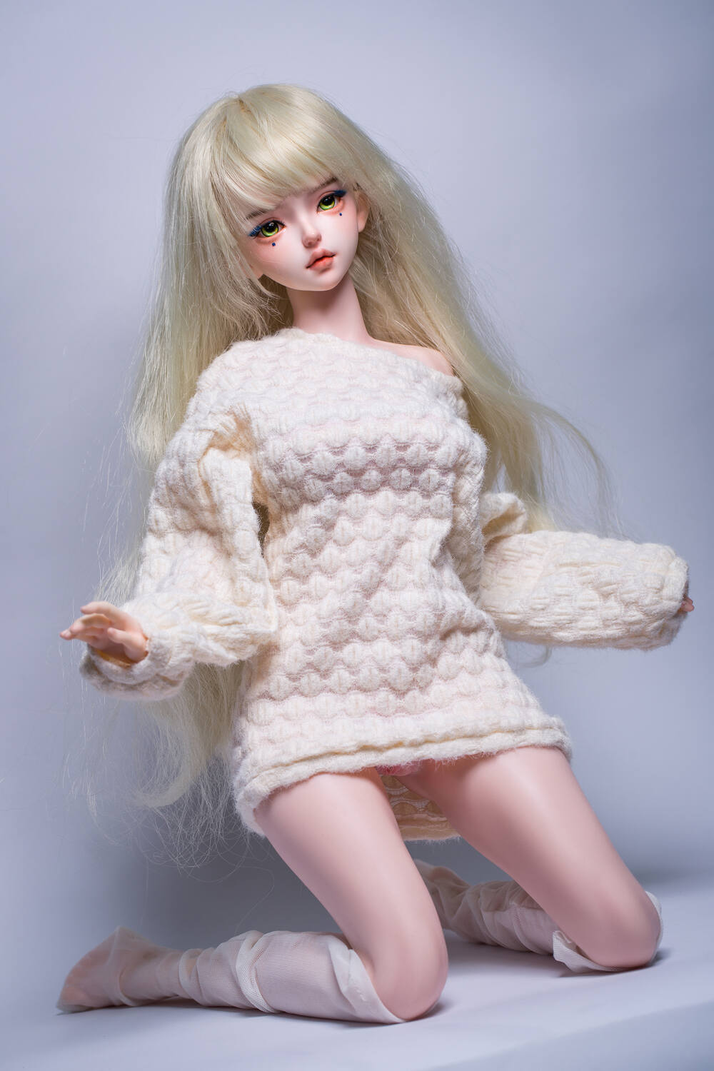 かわいい顔立ちとリアルなディテール 高品質ミニラブドール 東条さとみ 60cm T60 B27 W20 H33 2.5KG 6