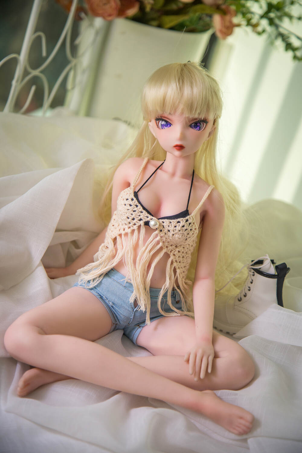 小型サイズのリアルラブドール 美しいデザインと高品質 金崎花音 60cm T60 B27 W20 H33 2.5KG 0