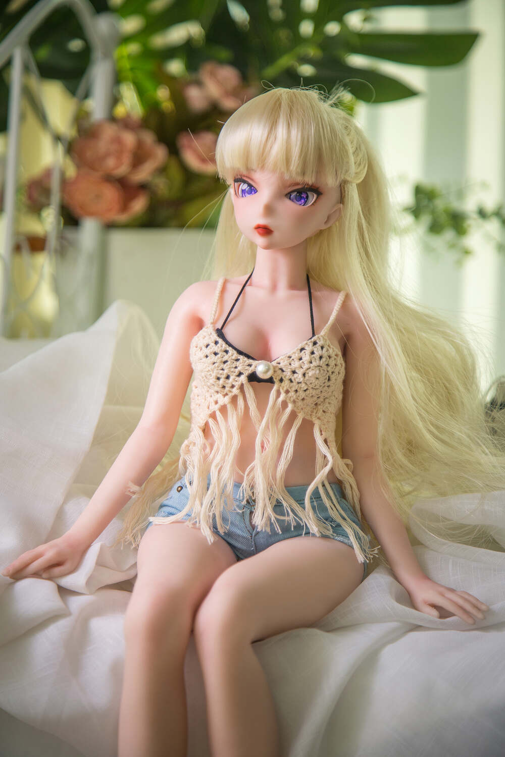 小型サイズのリアルラブドール 美しいデザインと高品質 金崎花音 60cm T60 B27 W20 H33 2.5KG 2