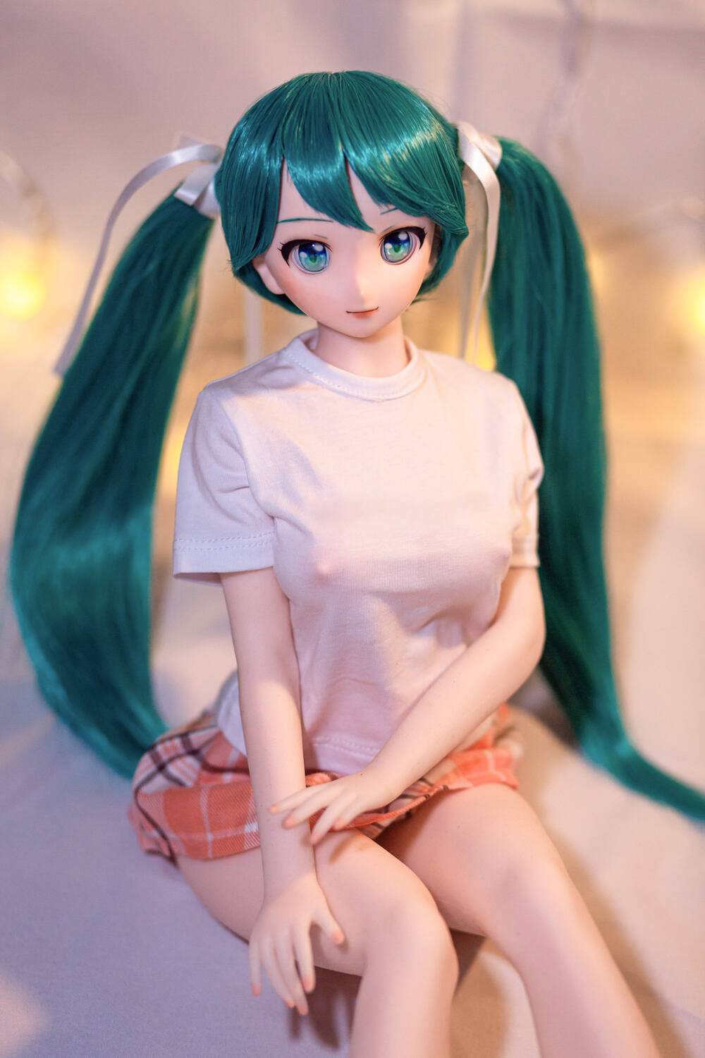 リアルなディテールとかわいいデザイン 小型ラブドール 岡林杏奈 60cm T60 B27 W17 H29 1.9KG 10