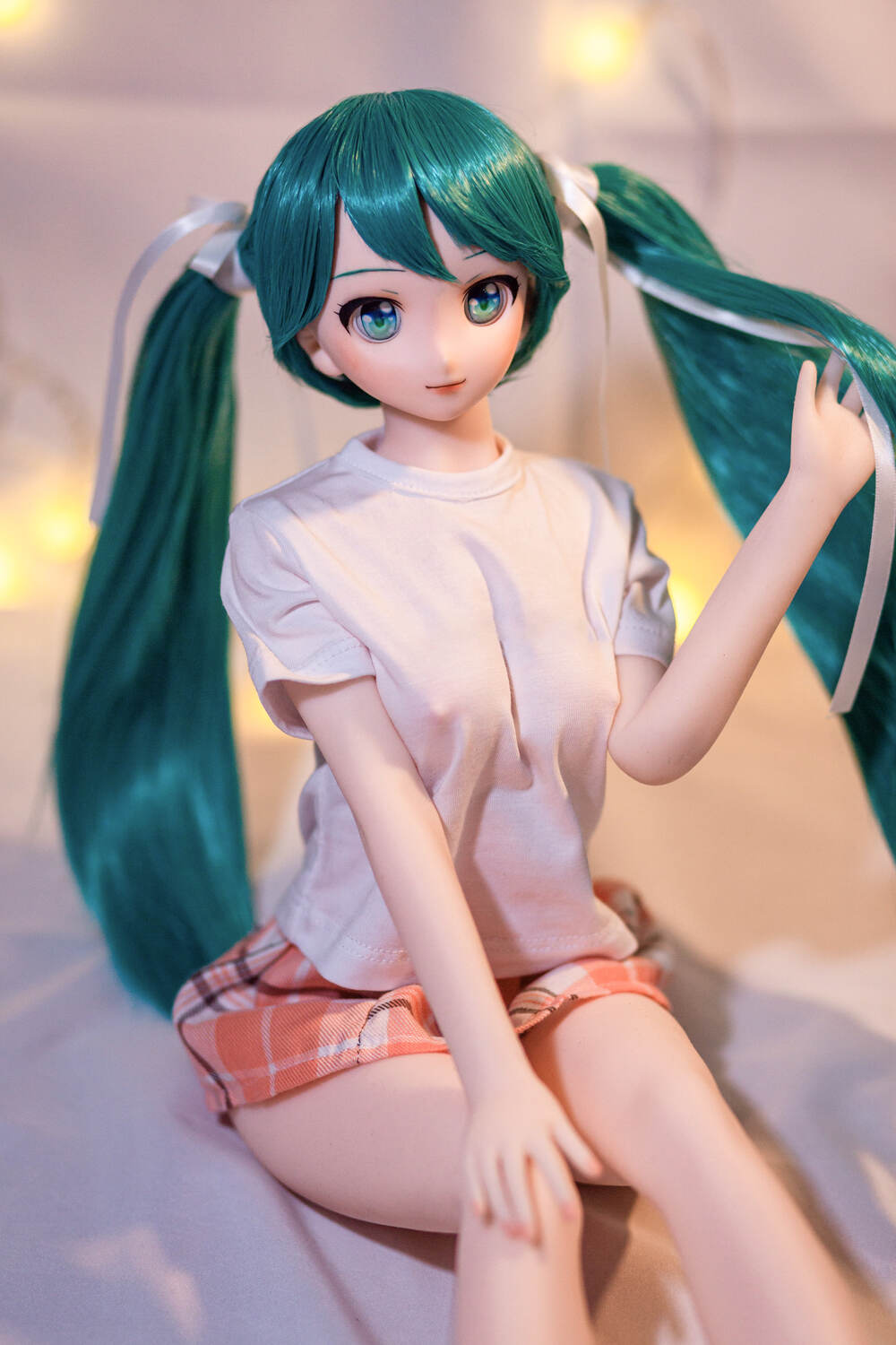 リアルなディテールとかわいいデザイン 小型ラブドール 岡林杏奈 60cm T60 B27 W17 H29 1.9KG 11