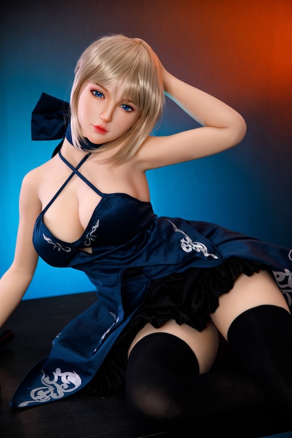 最新アダルト 金髪ラブドール頭部＋ボディー一体型 分割不可 Jolene 163cm T163 B86 W52 H89 40KG 10