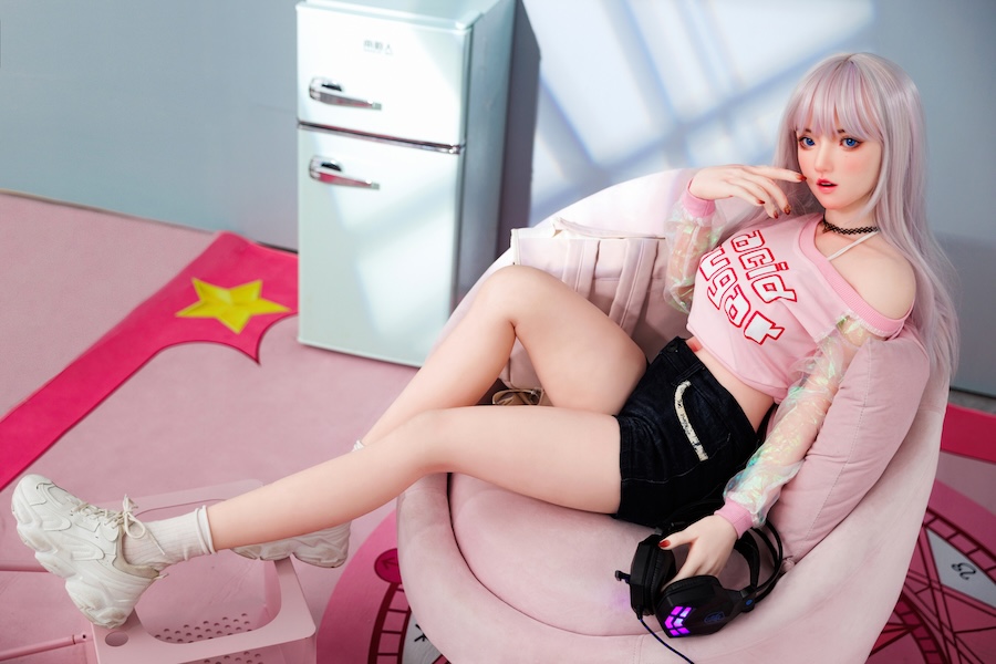 少女 アダルト ラブドール頭部＋ボディー一体型 分割不可 Larkin 148cm T148 B72 W50 H83 30KG 11