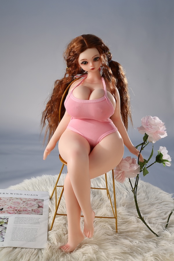 ミニドール可愛いエロ ラブドール 大人のためのリアル体験 Delilah 60cm T60 B42 W27 H40 3.7KG 1