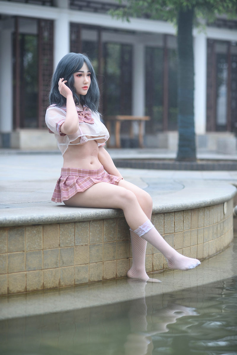 清純な彼女等身大ドール 大橋友里 162CM (実際の顔、リアルな血管再現) T162 B86 W56 H86 32KG 11