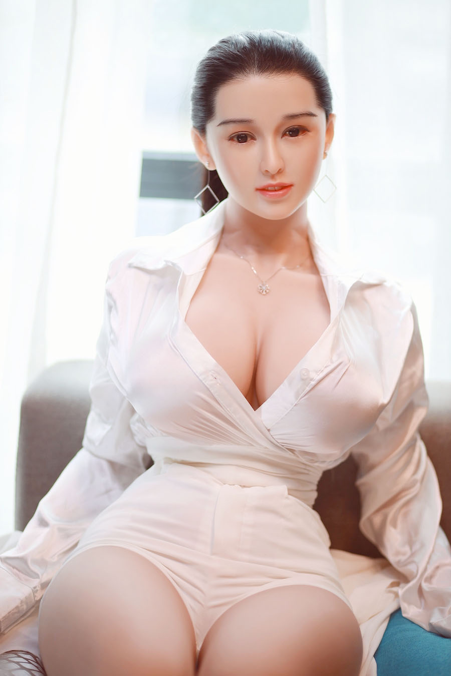 シリコンセックスドール 荒木里菜 164CM T164 B91 W55 H96 41KG 1