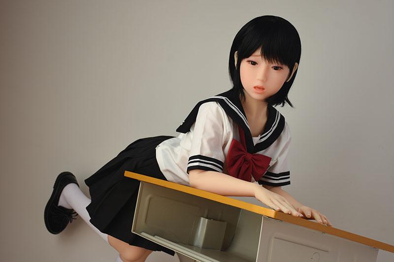 学生制服リアルドール 竹内桃子 130CM T130 B58 W50 H72 21KG 7