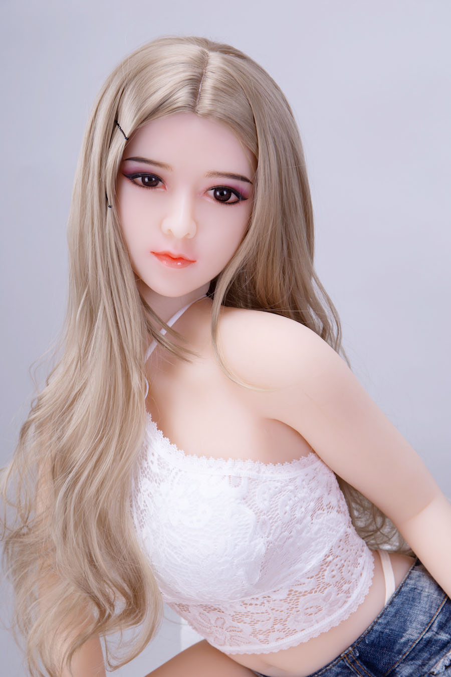 理想的なライフパートナー 美人通販 松原優愛 148CM T148 B71 W52 H82 28KG 0