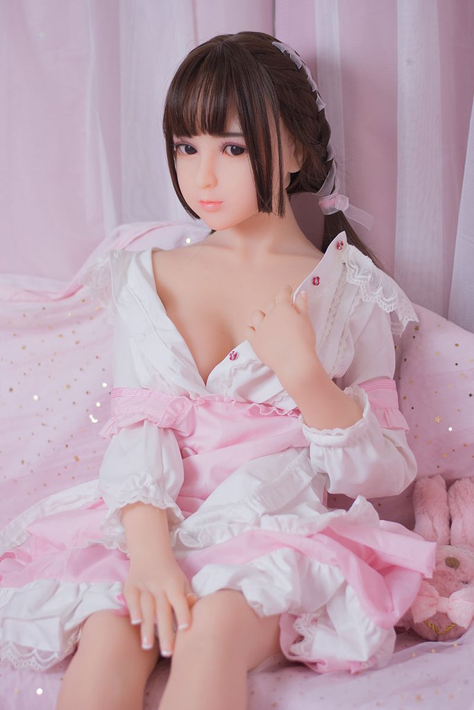 平胸幼いロリラブドール 足立歩実 130CM T130 B65 W50 H72 21KG 0