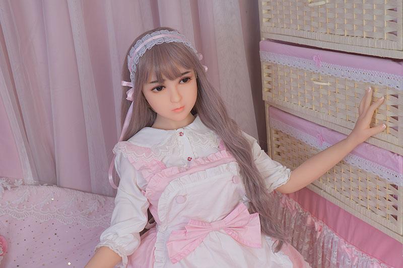 平胸幼いロリラブドール 足立歩実 130CM T130 B65 W50 H72 21KG 2