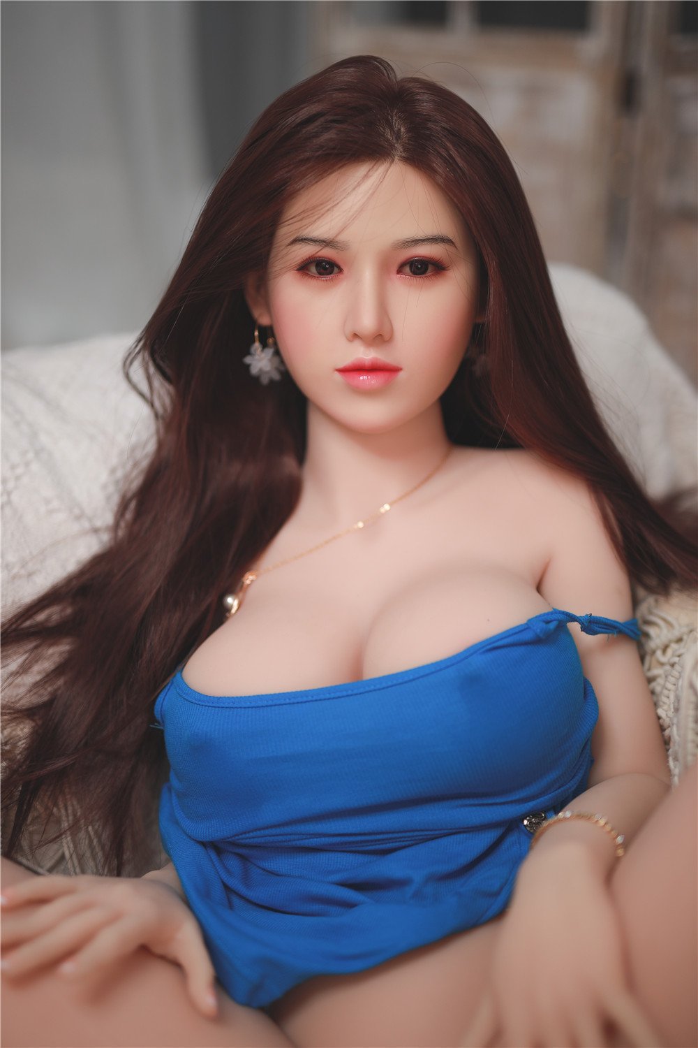 シリコン製 大人気ラブドール 椎名遥奈 148CM T148 B80 W51 H83 25KG 0