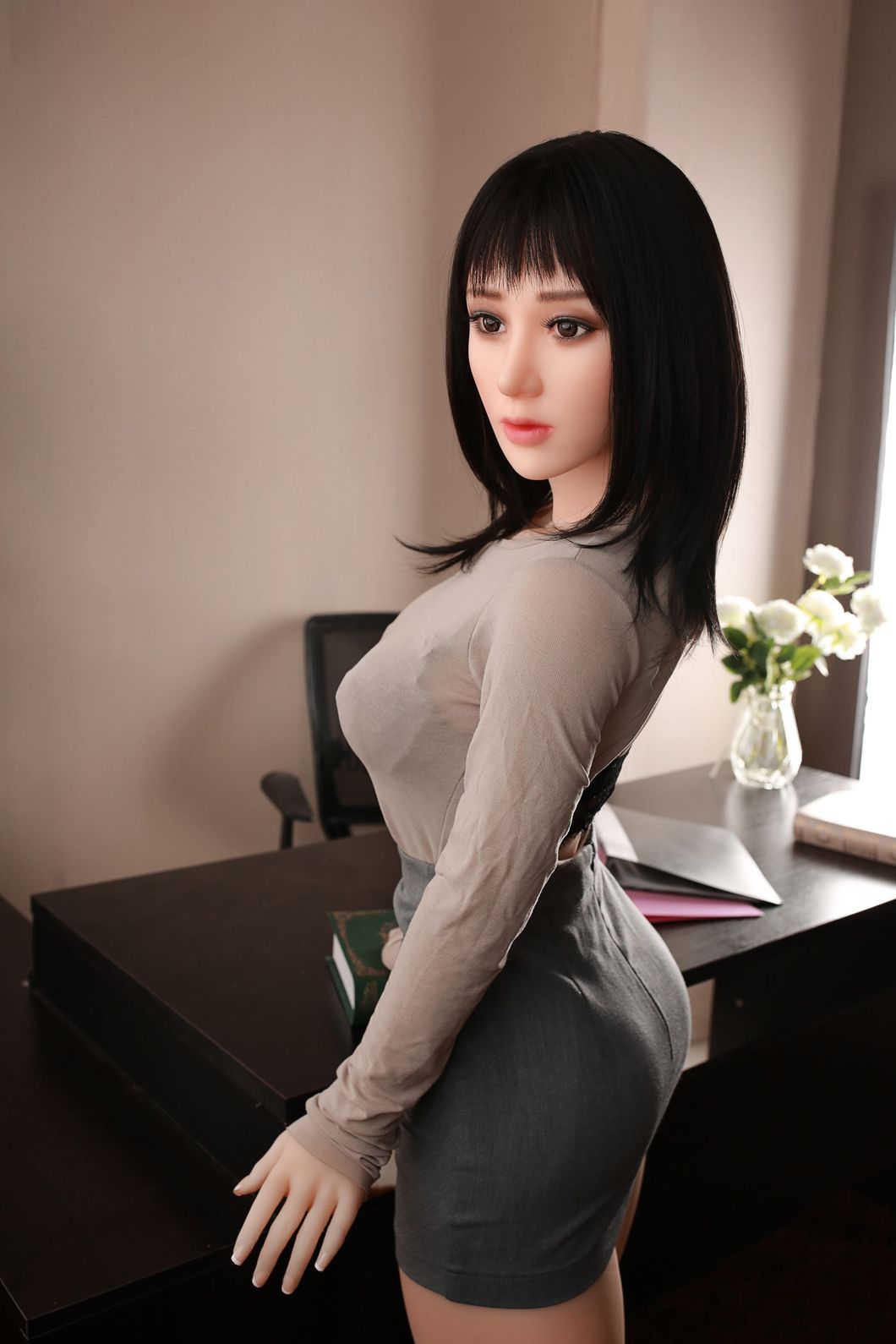 少女tpeダッチワイフ Megan 160CM T160 B82 W55 H94 40KG 9