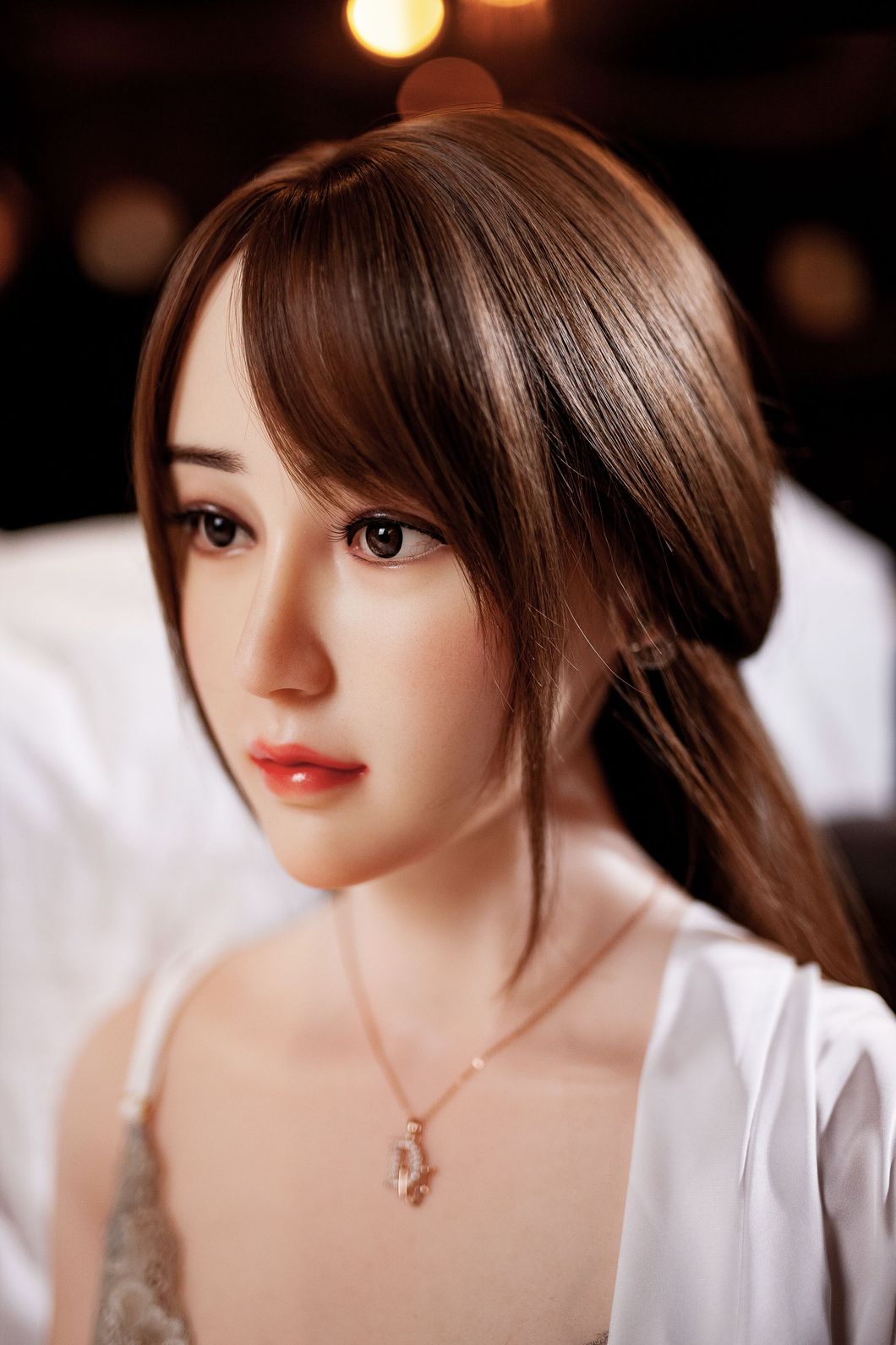 可憐な人妻リアルなシリコンヘッドドール 松山綾菜 158CM T158 B83 W60 H88 34KG 2
