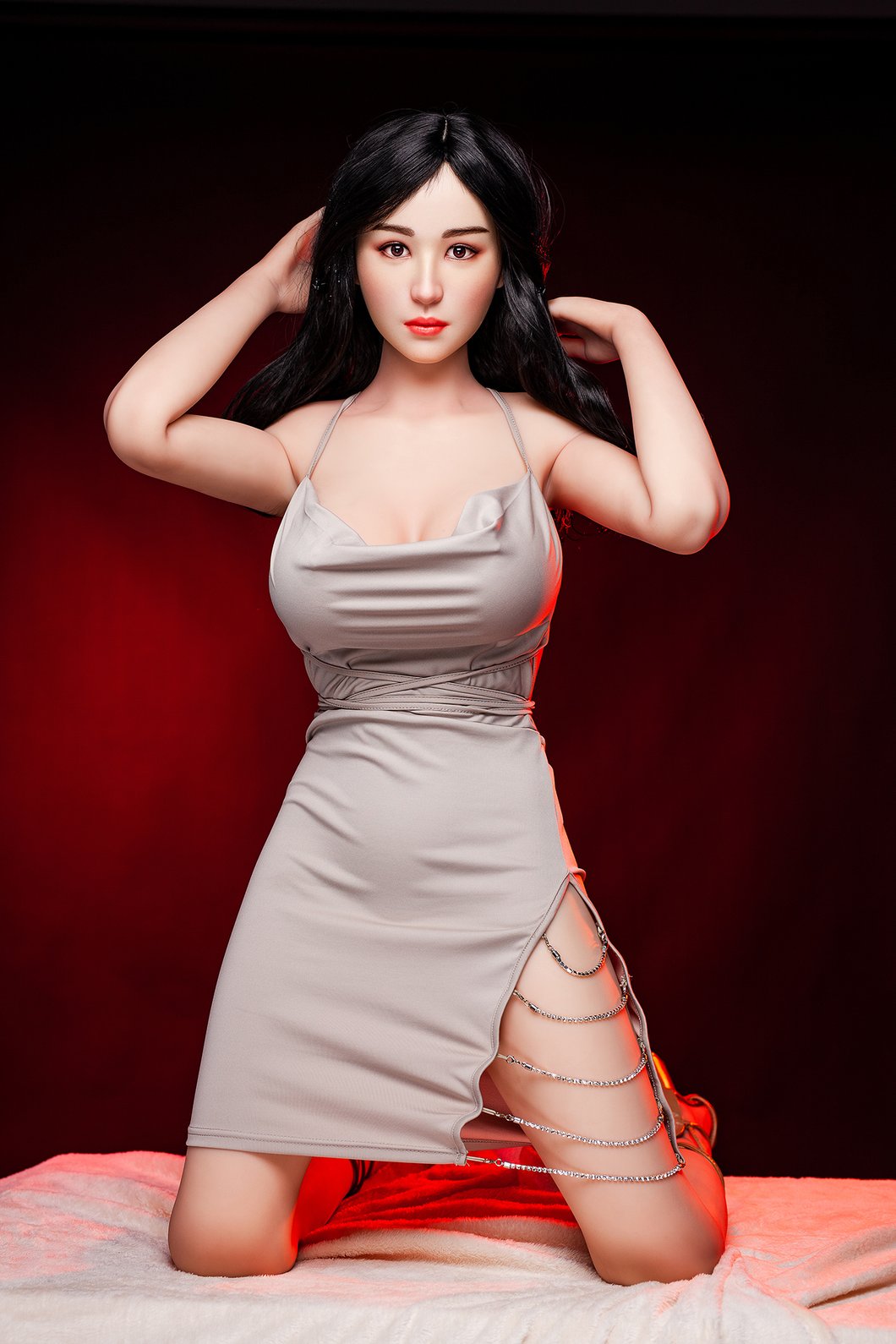 巨乳人妻リアルラブドール 冈本帆夏 158CM T158 B88 W57 H86 35KG 12