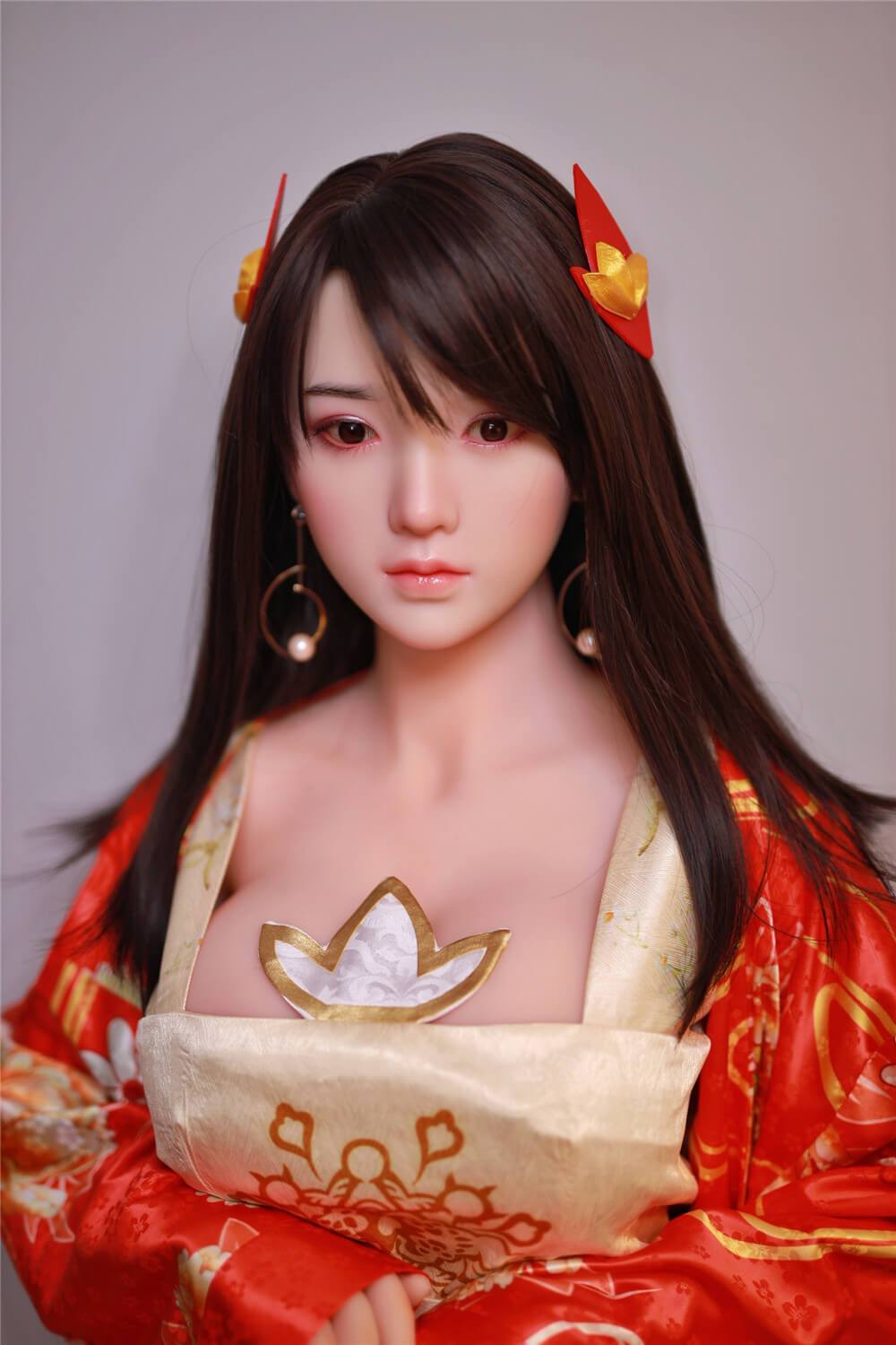 日本和服のセクシー人形シリコン頭部 古山恵麻 161cm T161 B95 W54 H97 39KG 3