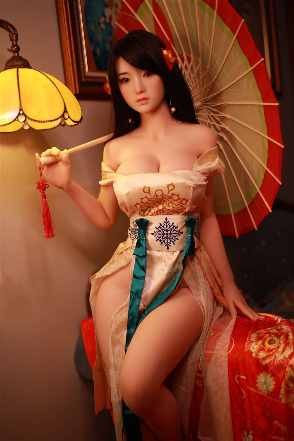 日本和服のセクシー人形シリコン頭部 古山恵麻 161cm T161 B95 W54 H97 39KG 14