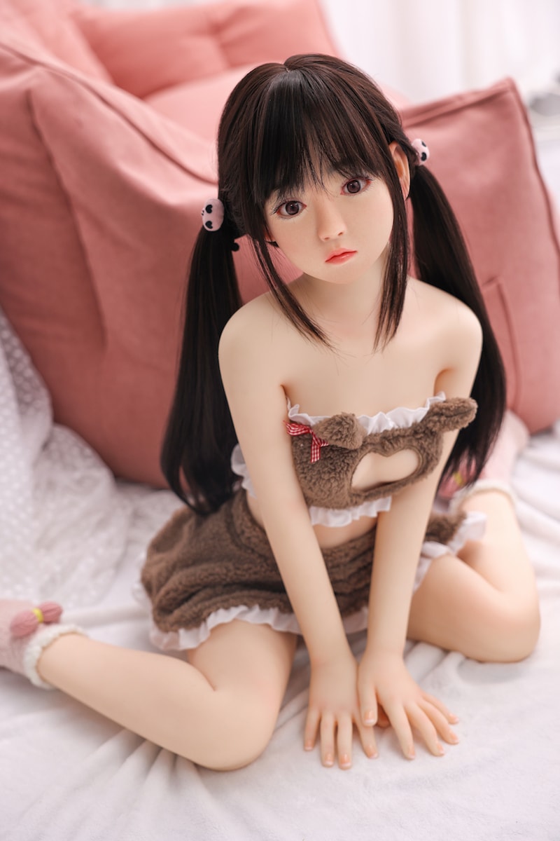 シリコンヘッド 可愛い小学生ラブドール 武田弘子 125cm T125 B55 W42 H61 17KG 3