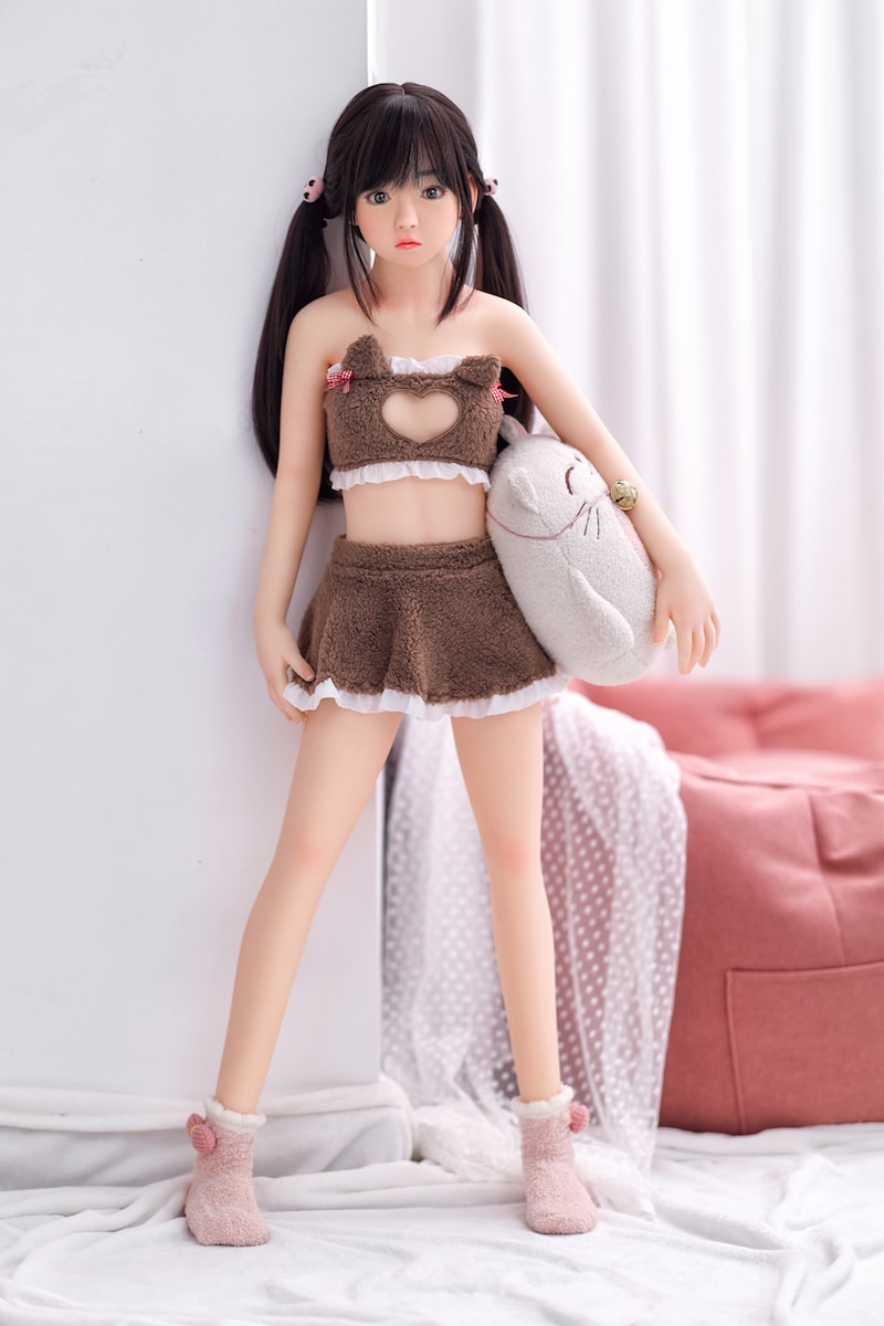シリコンヘッド 可愛い小学生ラブドール 武田弘子 125cm T125 B55 W42 H61 17KG 9