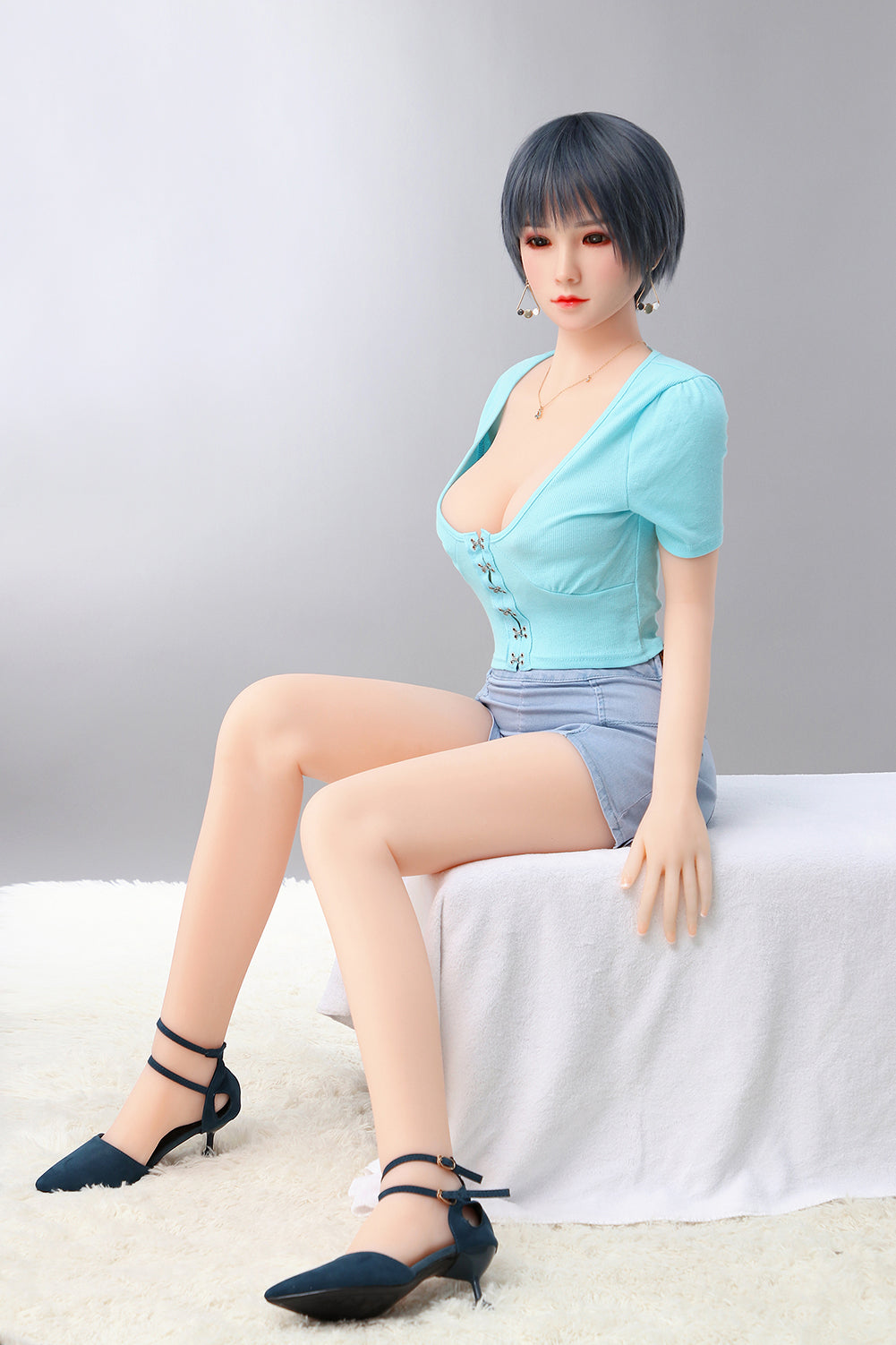 TPE妖艶sex doll  絶妙TPEラブドール TPE可愛いセクシードール Amanda 158cm T158 B81 W54 H82 32KG 0