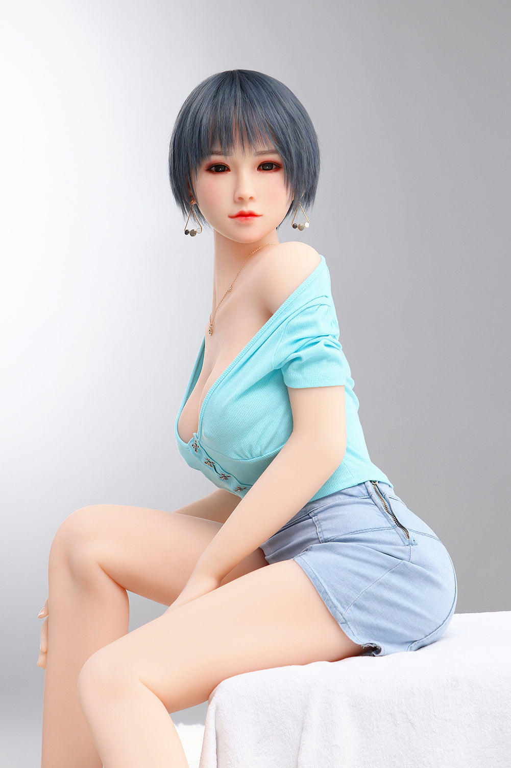 TPE妖艶sex doll  絶妙TPEラブドール TPE可愛いセクシードール Amanda 158cm T158 B81 W54 H82 32KG 2