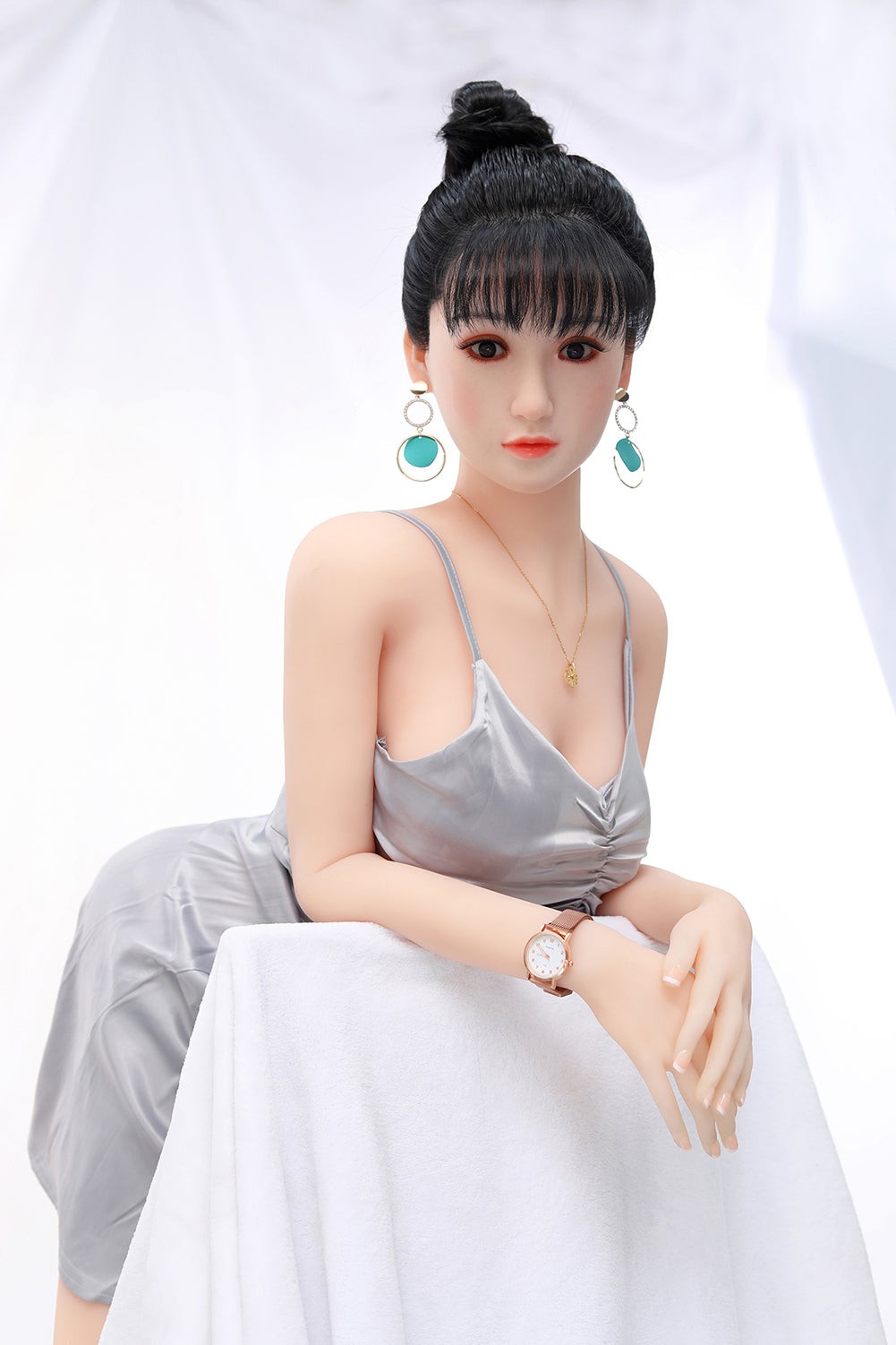 セックスドール ロリ最高級セックスドール 美肌等身大ドール 本多咲花 158cm T158 B81 W54 H82 32KG 6