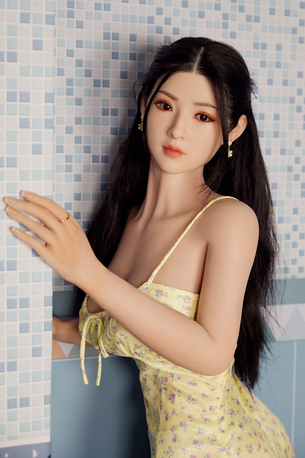素晴らしい女性セックスドールシリコンヘッド 熟女リアルドール 椎名吉実 160cm T160 B85 W57 H91 29KG 0