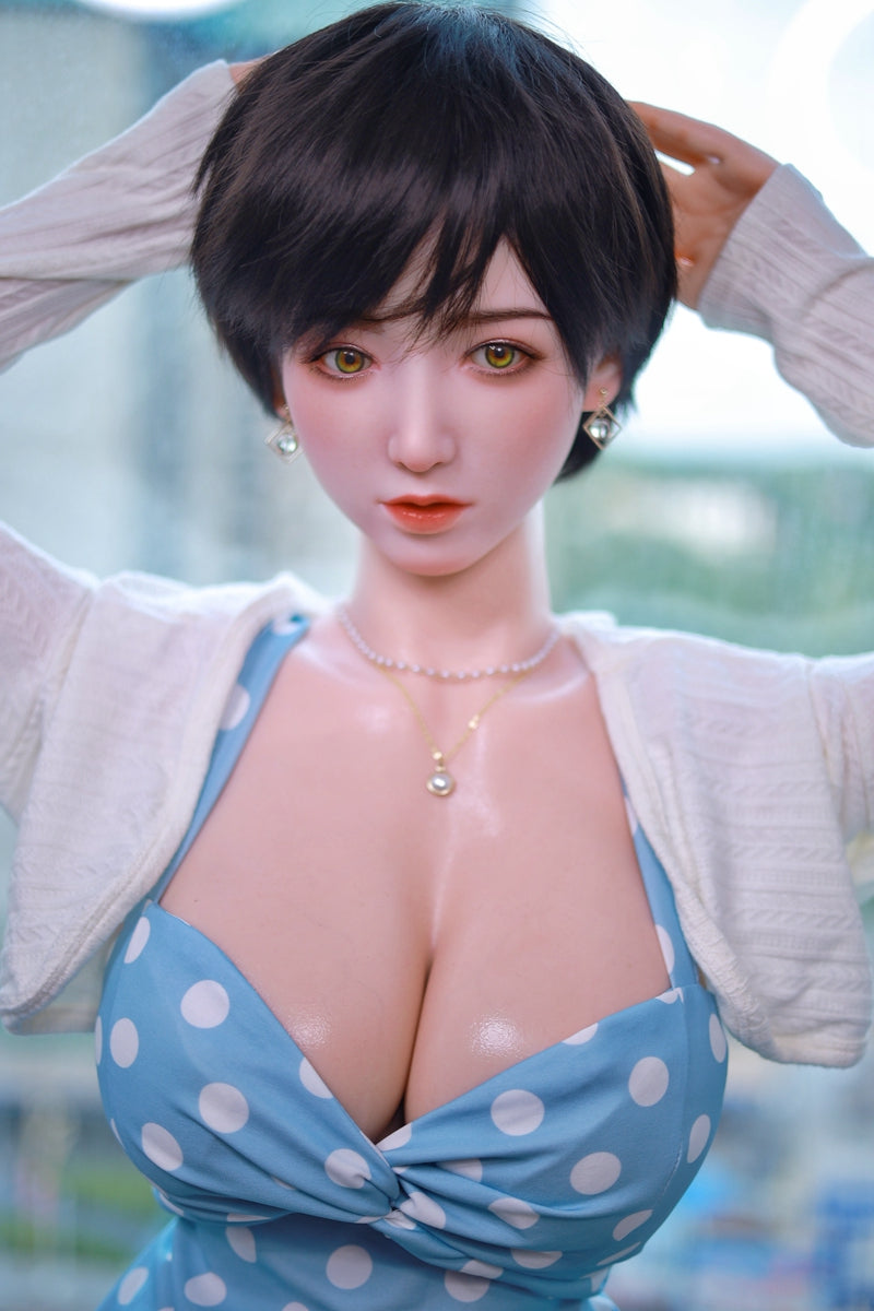 可愛い女王S級女優 ラブドール エロいフルシリコン製 シリコンドール 長江愛 157cm T157 B83 W50 H91 37KG 0
