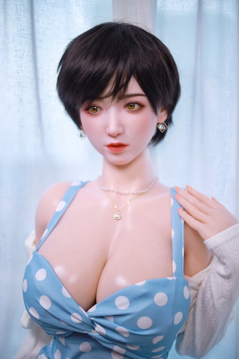 可愛い女王S級女優 ラブドール エロいフルシリコン製 シリコンドール 長江愛 157cm T157 B83 W50 H91 37KG 3